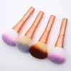 Makeup blogger, large-sized loose brush, multi-functional blush brush, gradient and colorful makeup brush, beauty tools Specification image
